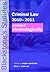 Blackstone's Statutes on Criminal Law 2010-2011: Arranged Chronologically