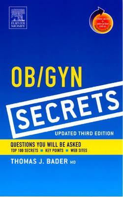Ob / Gyn Secrets, Updated 3rd Edition