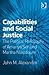 Capabilities and Social Justice: The Political Philosophy of Amartya Sen and Martha Nussbaum