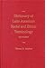 Dictionary of Latin American Racial and and Ethnic Terminology, second edition: Part 1: Spanish American Terms, Part 2: Brazilian Portuguese Terms, Pa