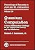 Quantum Computation