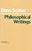 Duns Scotus: Philosophical Writings (Hackett Classics)