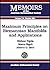 Maximum Principles On Riemannian Manifolds And Applications (Memoirs of the American Mathematical Society)
