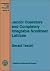 Jacobi Operators and Completely Integrable Nonlinear Lattices by Gerald Teschl