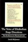 The Voice Of Elizabethian Stage Directions: The Evolution of a Theatrical Code