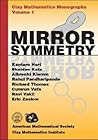 Mirror Symmetry (Clay Mathematics Monographs, V. 1)