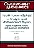 Fourth Summer School in Analysis and Mathematical Physics: Topics in Spectral Theory and Quantum Mechanics (Contemporary Mathematics, 476)