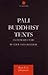Pali Buddhist Texts (Nias Monograph Series, 14)