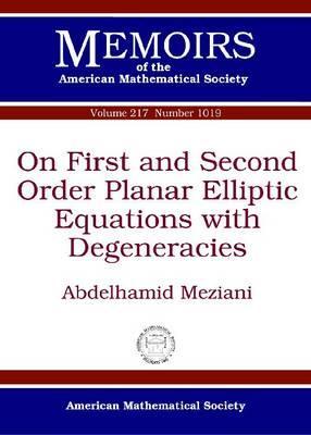 On First and Second Order Planar Elliptic Equations with Deg (Paperback)