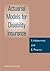 Actuarial Models for Disabi...