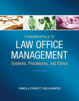 pdf download Fundamentals of Law Office Management: Systems, Procedures, and Ethics