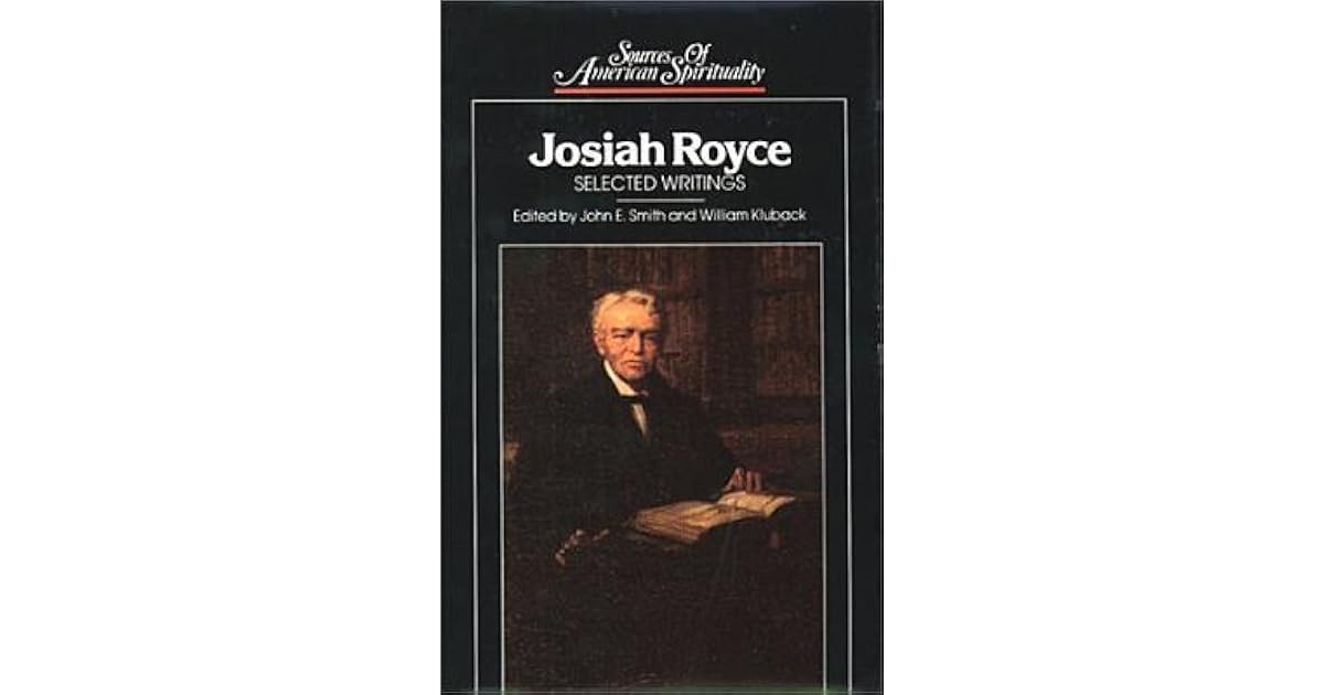 Josiah royce, the philosophy of loyalty pdf picture