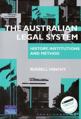 The Australian Legal System: History, Institutions and Method