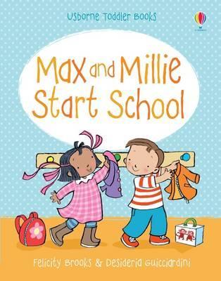 Max and Millie Start School (Board Book)