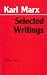 Marx: Selected Writings (Hackett Classics)