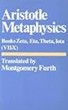Metaphysics: Books Zeta, Eta, Theta, Iota
