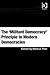 The 'Militant Democracy' Principle in Modern Democracies