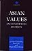 Asian Values: Encounter with Diversity