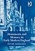 Monuments and Memory in Early Modern England