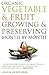 Organic Vegetable & Fruit Growing & Preserving Month by Month