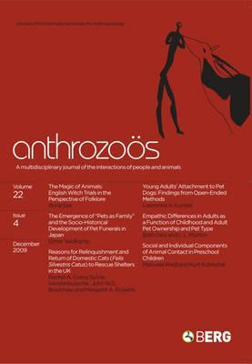 Anthrozoos Volume 22 Issue 4: A Multidisciplinary Journal of The Interactions of People and Animals