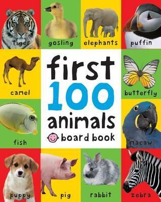 First 100 Animals (First 100 Soft to Touch Board Books) (Portadas Aleatorias)
