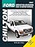 Ford Super Duty Pick-ups/Excursion 1999-10 Repair Manual (Chilton's Total Car Care)