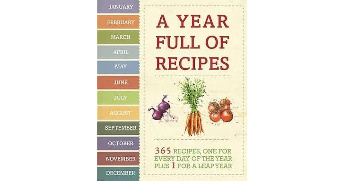 A Year Full of Recipes by Parragon Books