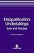Disqualification Undertakings: Law, Policy and Practice