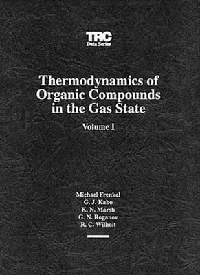 Thermodynamics of Organic Compounds in the Gas State: 001