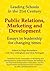 Public Relations, Marketing and Development