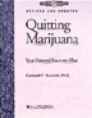 Quitting Marijuana Workbook: Your Personal Recovery Plan