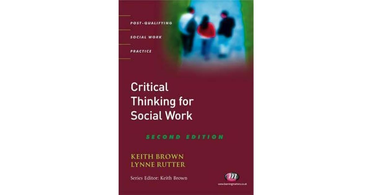 Social work critical thinking exercises image