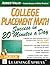 College Placement Math Success in 20 Minutes a Day