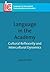 Language in the Academy: Cu...