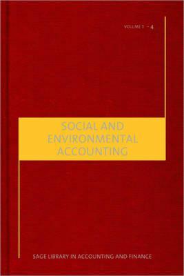Social and Environmental Accounting (SAGE Library in Accounting and Finance)