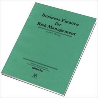 Business Finance for Risk Management (Risk management series)