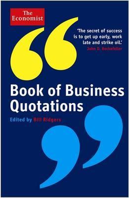 The Economist Book of Business Quotations (Hardcover)