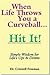 When Life Throws You a Curveball, Hit It: Simple Wisdom for Life's Ups & Downs