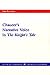 Chaucer's Narrative Voice in the Knight's Tale