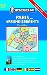 Michelin Paris Par Arrondissements Map 57 Michelin Paris Par Arrondissements Map 57
