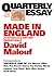 Made in England by David Malouf Made in England by David Malouf