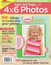Super Fast Pages With 4 X 6 Photos (Paperback)
