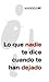 Lo que nadie te dice cuando te han dejado by Mandelrot