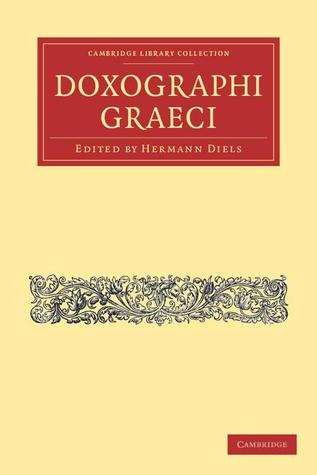 Doxographi Graeci (Cambridge Library Collection - Classics)