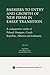 Barriers to Entry and Growth of New Firms in Early Transition: A Comparative Study of Poland, Hungary, Czech Republic, Albania and Lithuania