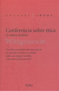 Portada de Conferencia sobre ética, de Ludwig Wittgenstein