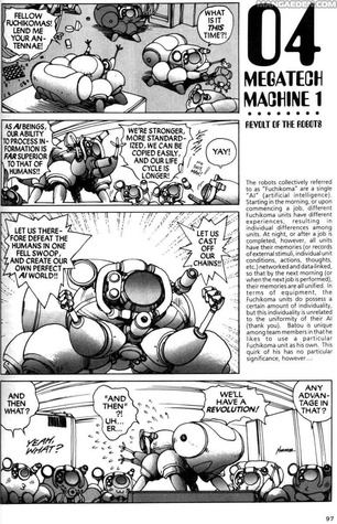 Megatech Machine 1 - Revolt of the Robots (Ghost in the Shell, #4)