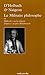 Le Militaire philosophe - Ou Difficultés sur la religion proposées au père Malebranche