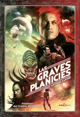 Portada de Las graves planicies, de José Antonio Bermúdez Santos